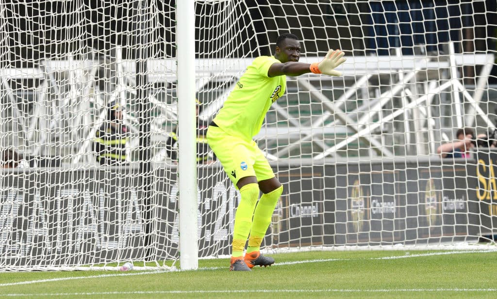 Alfred Gomis milita para el SPAL de la Serie A de Italia, es el más joven de los tres arqueros elegidos para Rusia 2018 pero no sería sorpresa verlo bajo los palos del arco senegalés en el Mundial.