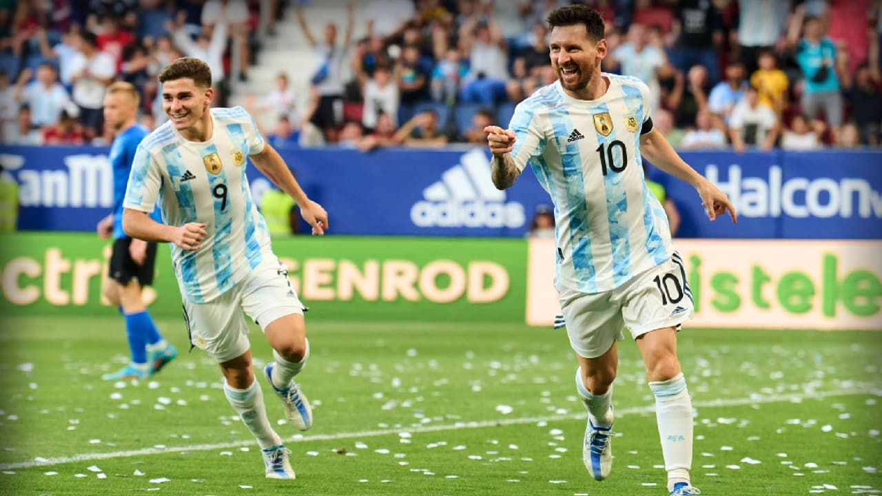 ¡Histórico! Messi marca cinco goles con Argentina ante Estonia