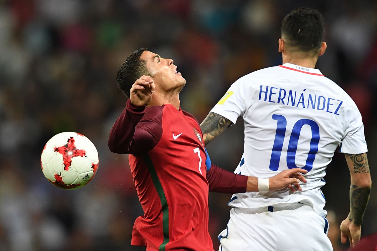 En el tiempo suplementario no cambió para nada la realidad de Cristiano Ronaldo, que pasó con más pena que gloria contra Chile.