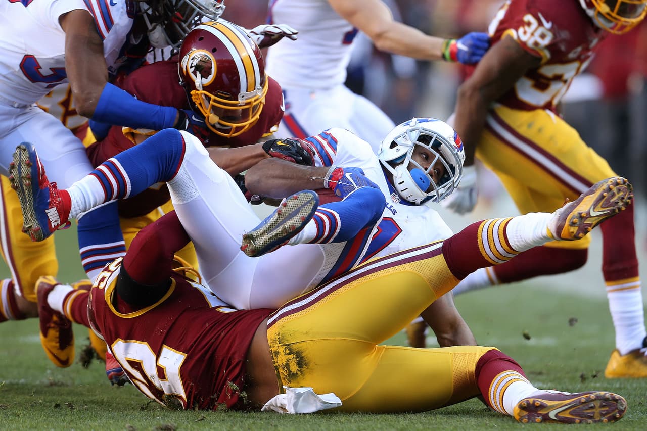 Los Redskins mantienen su paso en la Este NFC al derrotar 35-25 a los Bills. Checa las mejores tomas del partido.
