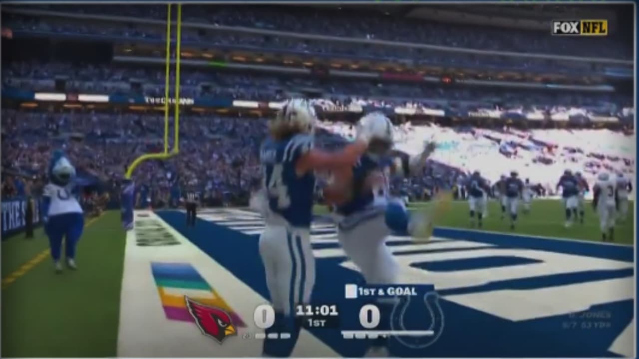 ¡Touchdown Colts! Tyler Warren atrapa pase de Daniel Jones