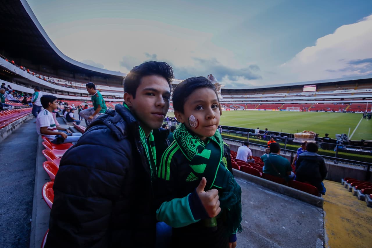 Querétaro, Querétaro, 16 de octubre de 2018. , durante el partido de preparación entre la Selección Nacional de México y la Selección de Chile, celebrado en el estadio La Corregidora. Foto: Imago7/Victor Pichardo