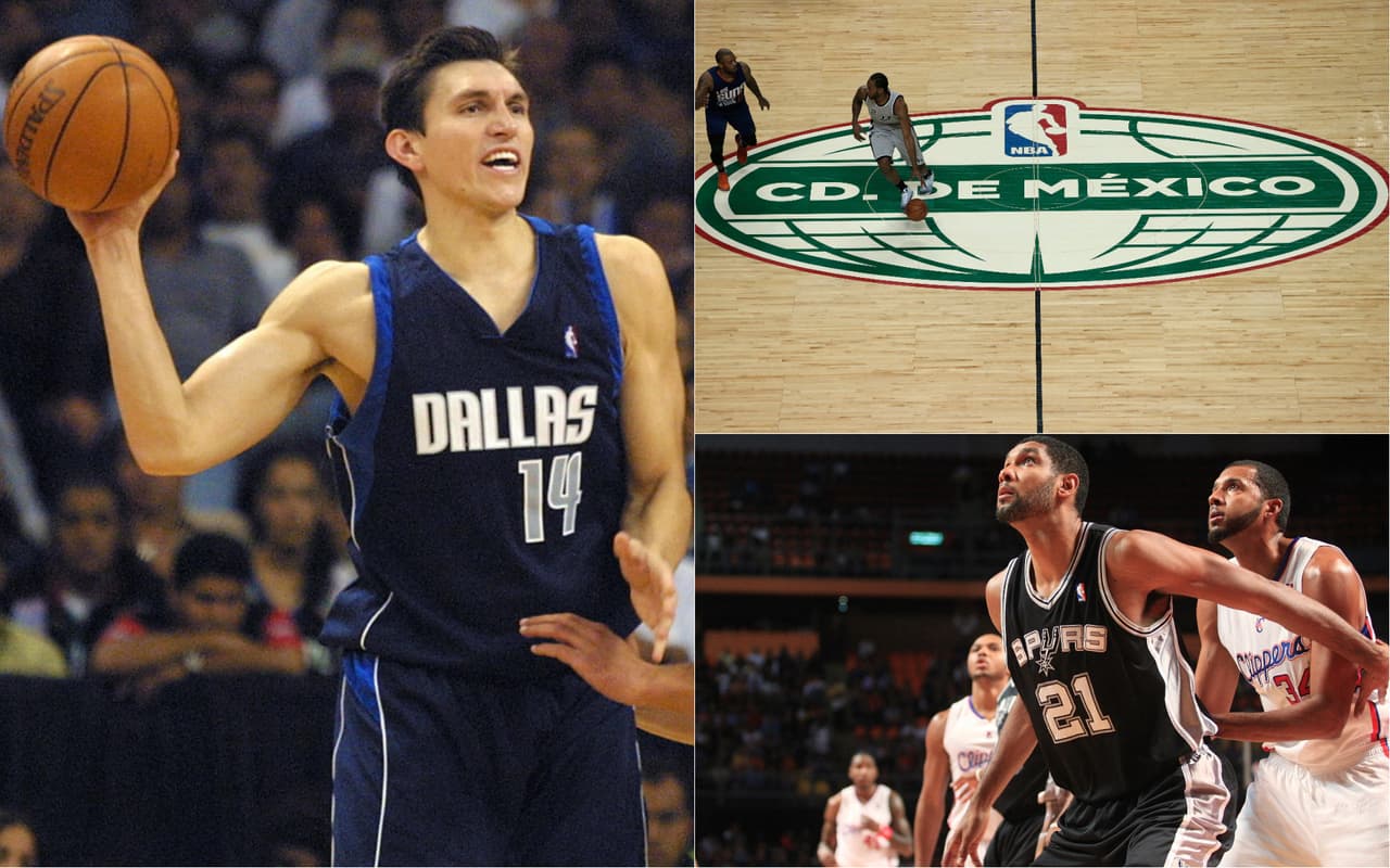 La relación de México como anfitrión de partidos de NBA vivirá un nuevo capítulo este 7 y 9 de diciembre, en una historia que comenzó hace 25 años y ha tenido a muchos talentos en ella.