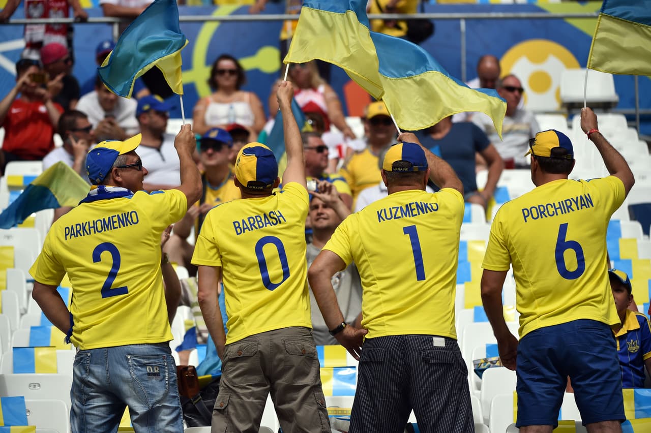 Ucrania, sin victorias ni goles en la Eurocopa.