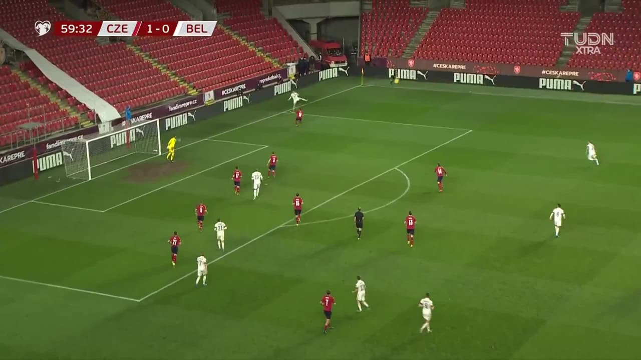 Apareció Lukaku y Bélgica ya le empató a República Checa