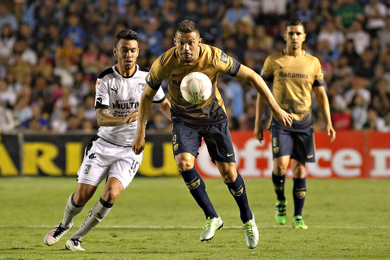 Igual que Pablo Barrera, Dante López se quedó con 33 goles en dos etapas distintas con los Pumas.