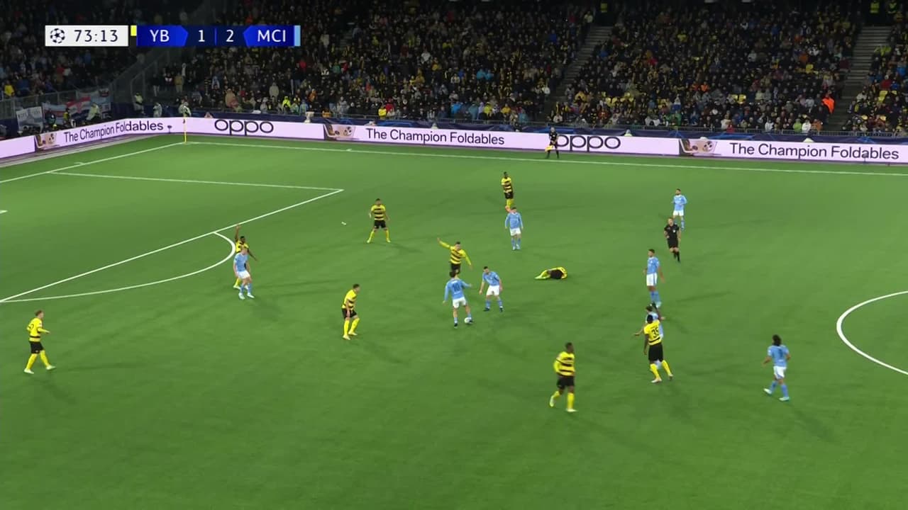 ¡Anulan un golazo! Julián había puesto el 1-3 tras asistencia de Haaland