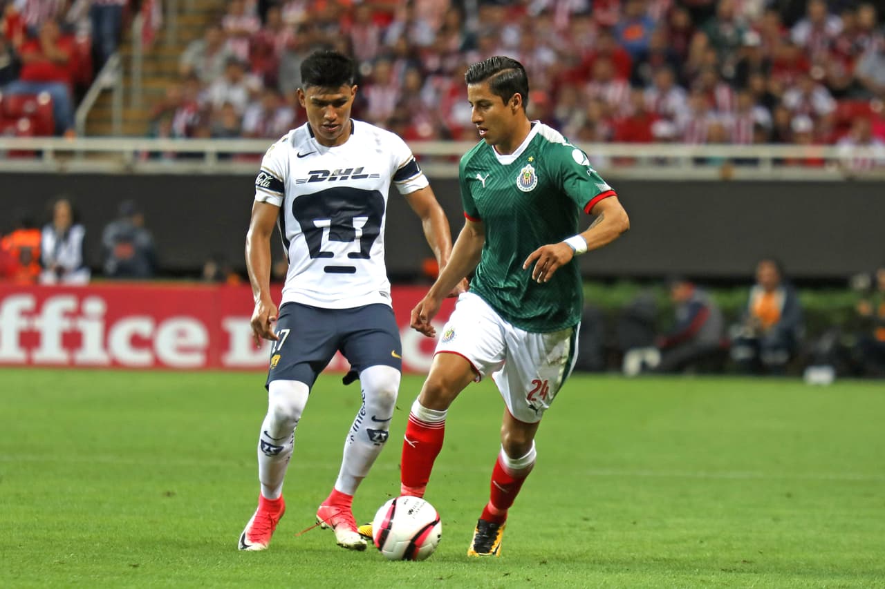 Pero esa encomienda Pumas deberá afrontarla más adelante, cuando el próximo 6 de octubre (en la fecha 12) se meta a la cancha del estadio Akron buscando terminar con el dominio de Chivas.