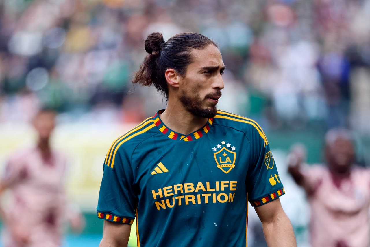 Mala noticia en LA Galaxy: Martín Cáceres, fuera por entre 3 y 5 meses