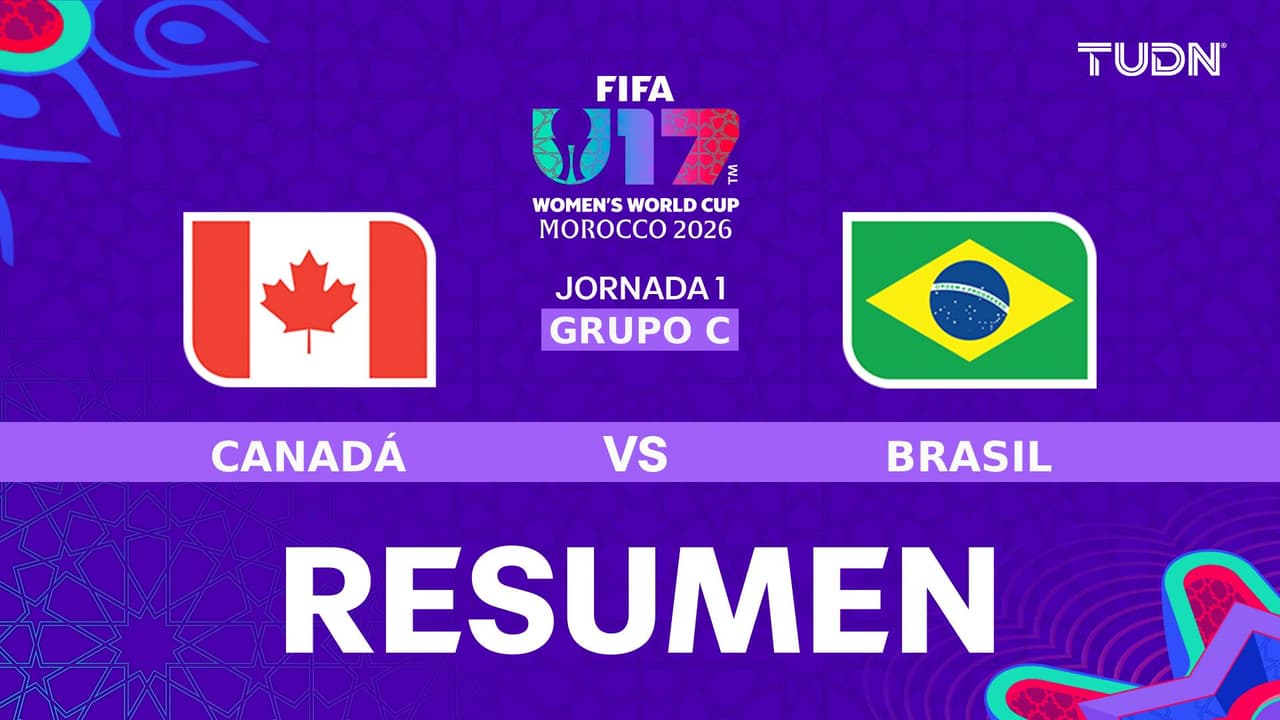 Resumen | Canadá vs. Brasil, Mundial Sub-17 Femenil 2026