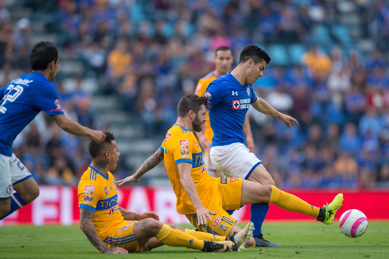 Tigres solo ah logrado conseguir dos victorias en los últimos 12 partidos frente a Cruz Azul.