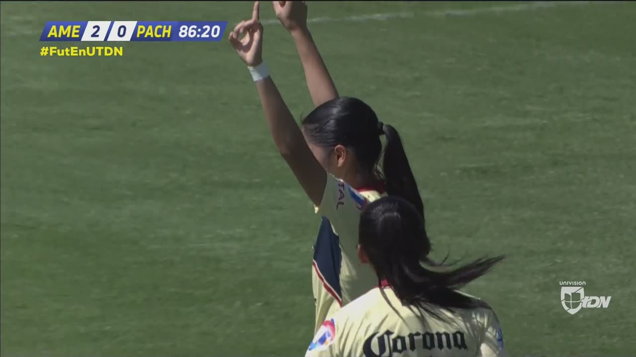 Ximena Ríos marca el 2-0 y sentencia el encuentro ante el Pachuca