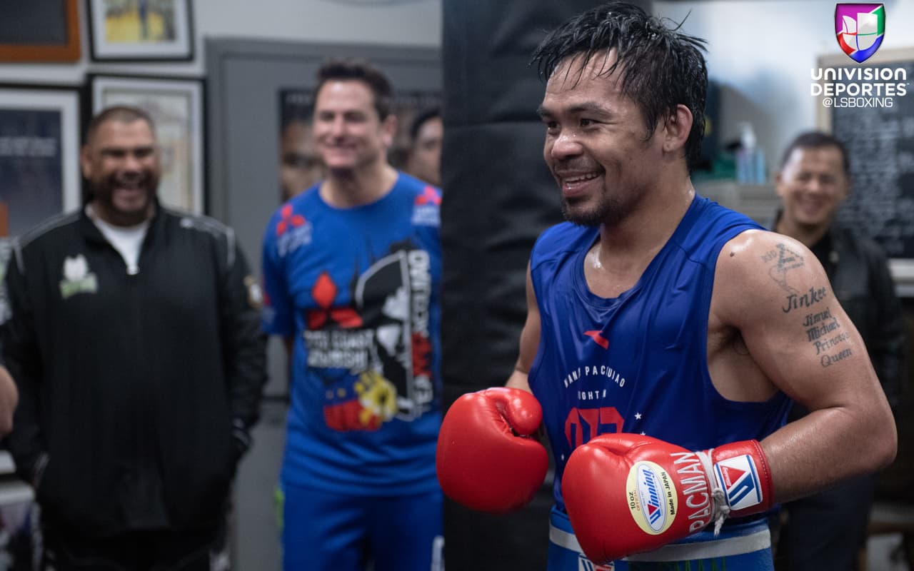 Manny Pacquiao y Adrien Broner se enfrentarán el sábado 19 de enero en el MGM Grand de Las Vegas por la faja AMB wélter del filipino.