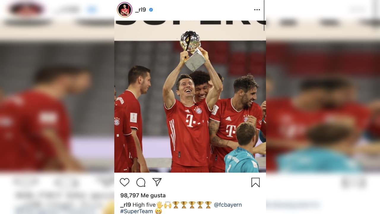El Bayern Múnich vuelva a ganar una final esta temporada y ya firma su quintete al añadir la Supercopa de Alemania a su vitrina de la temporada.