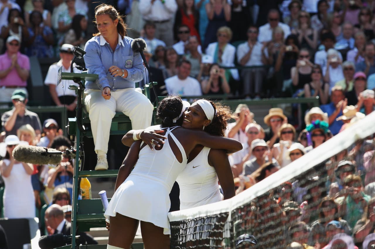 El último choque hasta ahora, el octavo, entre ambas hermanas tendría a Wimbledon de nuevo como escenario en 2009.