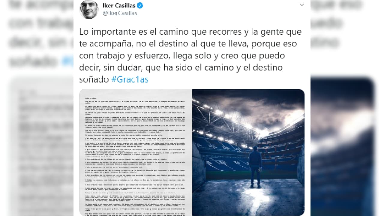A través de su cuenta oficial de Twitter, se despidió oficialmente del futbol el cuarto día de agosto de 2020.