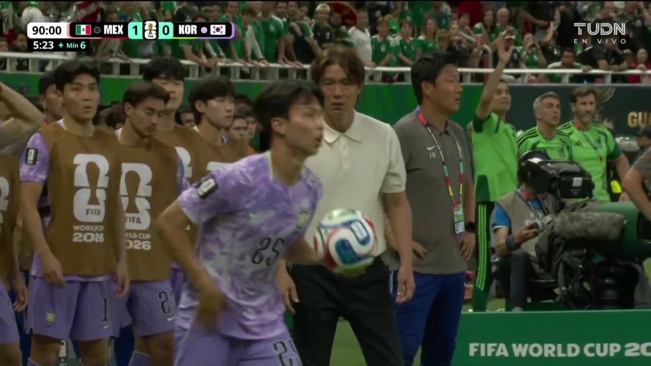 ¡Final dramático para México vs. Corea! Hasta el último segundo buscó el segundo