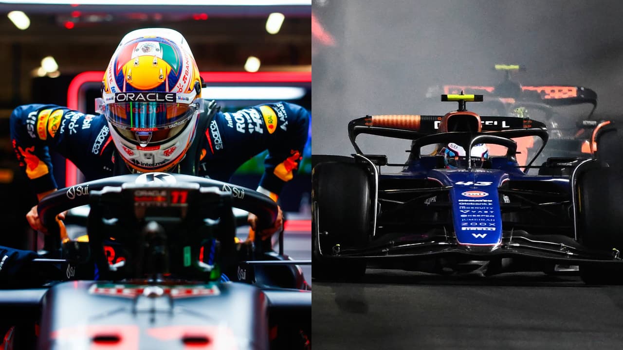 ¡Fuerte accidente en Las Vegas! Y Checo Pérez, en caída libre