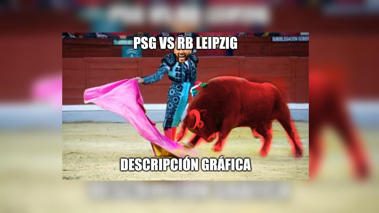 Como es la costumbre, los memes aparecen luego de un partido de Champions League, y esta vez la víctima es el RB Leipzig.
