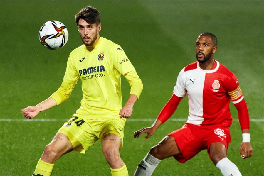 Villarreal le gana por la mínima al Girona 1-0 y califica a cuartos de final de la Copa del Rey. El gol de Jeremy Santos mete a los amarillos a la siguiente ronda.