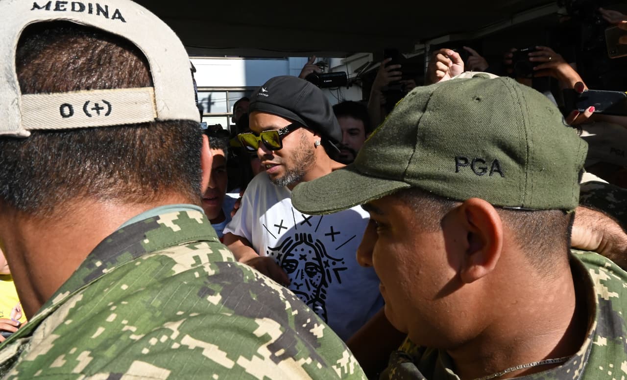 Ronaldinho sobre presunto traficante de drogas: “Mi delantero”