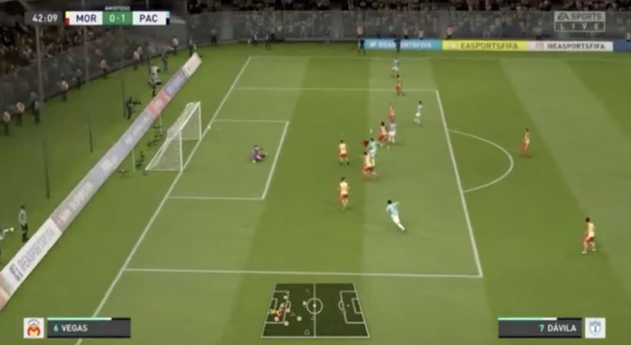 Con una contundente goleada por parte de Kevin Álvarez, el Pachuca consigue los tres puntos y el liderato de la eLiga MX.