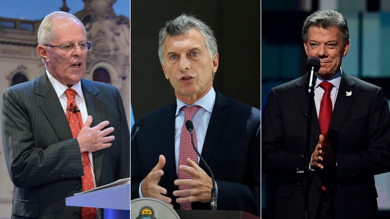 Al contrario, tres presidentes latinoamericanos sí han asistido a la Casa Blanca para visitar a Donald Trump en su despacho.