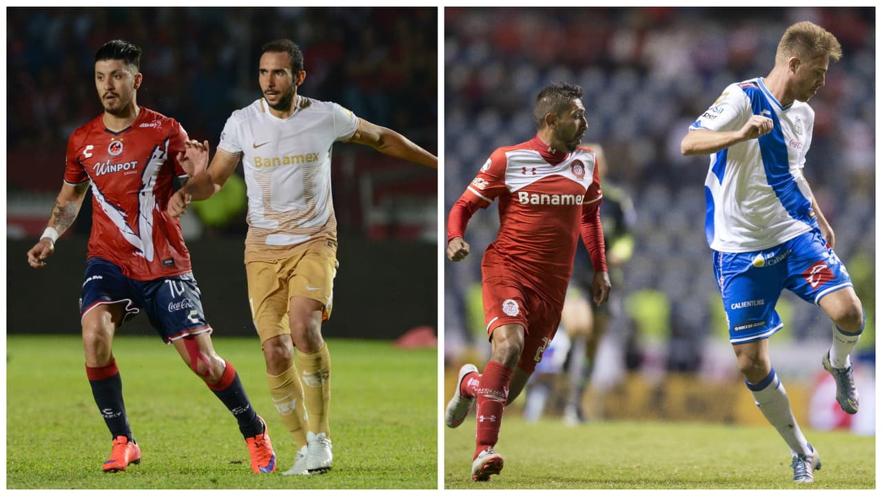 Tiburones se impuso a Universidad y Puebla empató con Puebla en sus respectivos juegos de ida de los cuartos de final del Apertura 2015. Te dejamos lo mejor y lo peor de ambos duelos que definirán un par de semifinalista el fin de semana.