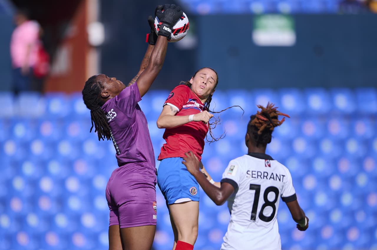 Costa Rica golea a Trinidad y Tobago con lo que amarró su boleto al Mundial Femenil Australia-Nueva Zelanda 2023.