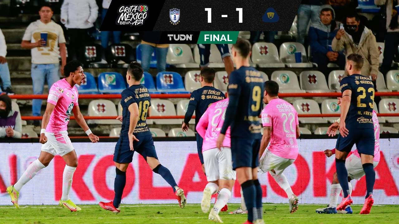 Pachuca y Pumas siguen fuera de liguilla tras firmar el empate