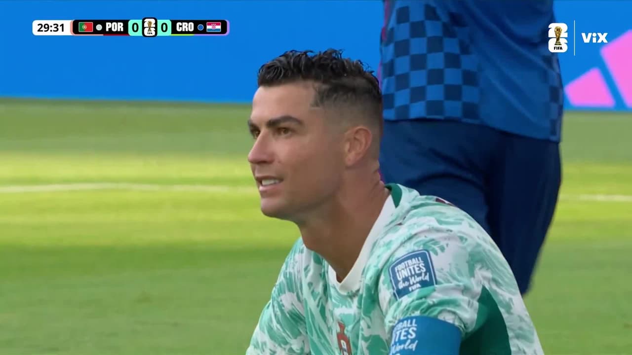 ¡Se salva Croacia! Cristiano falla por muy poco, Portugal está cerca