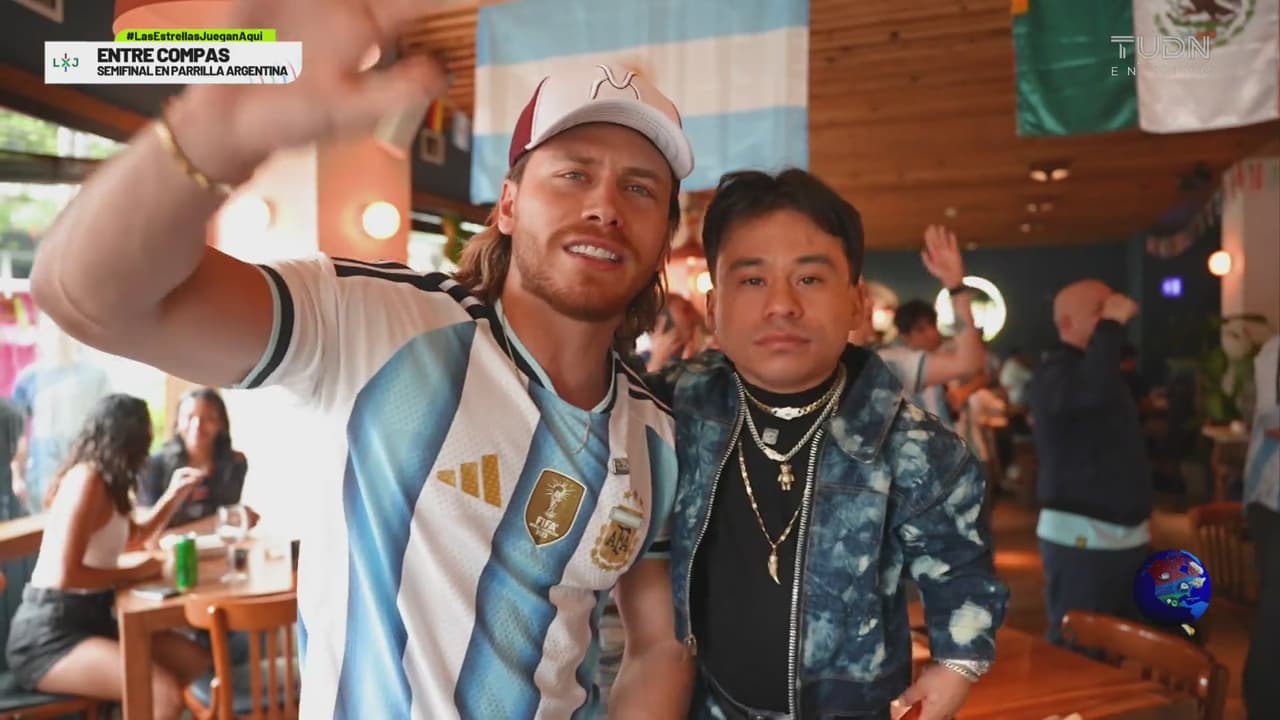 Entre compas: Aldo y Abelito se van a una parrillada argentina