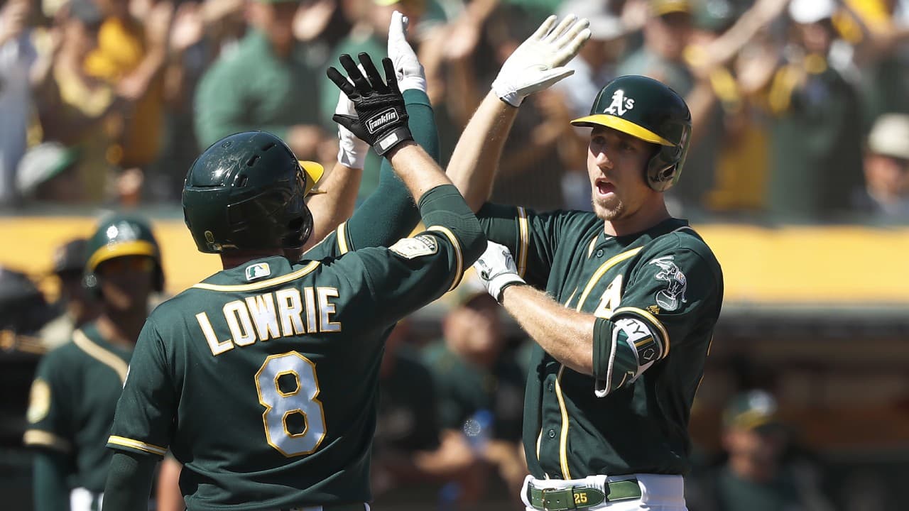 ¡Paliza celestial! Los Athletics aplastan 21-3 a los Angels