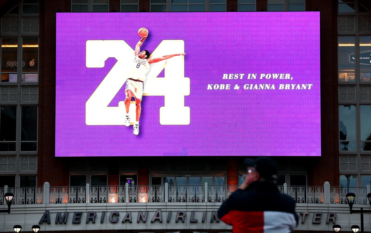 Los equipos de la NBA rindieron tributo a ‘Black Mamba’ previo a los juegos del 28 de enero.