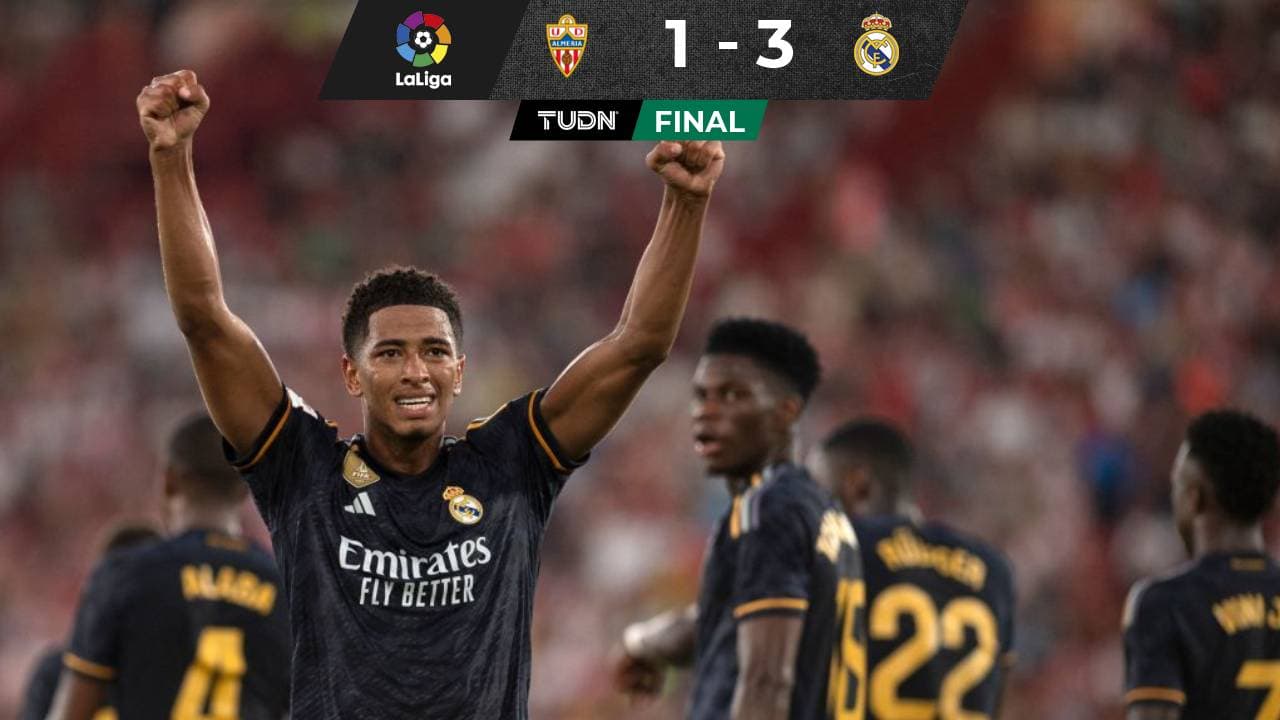 Real Madrid remonta y vence al Almería con un gran Bellingham