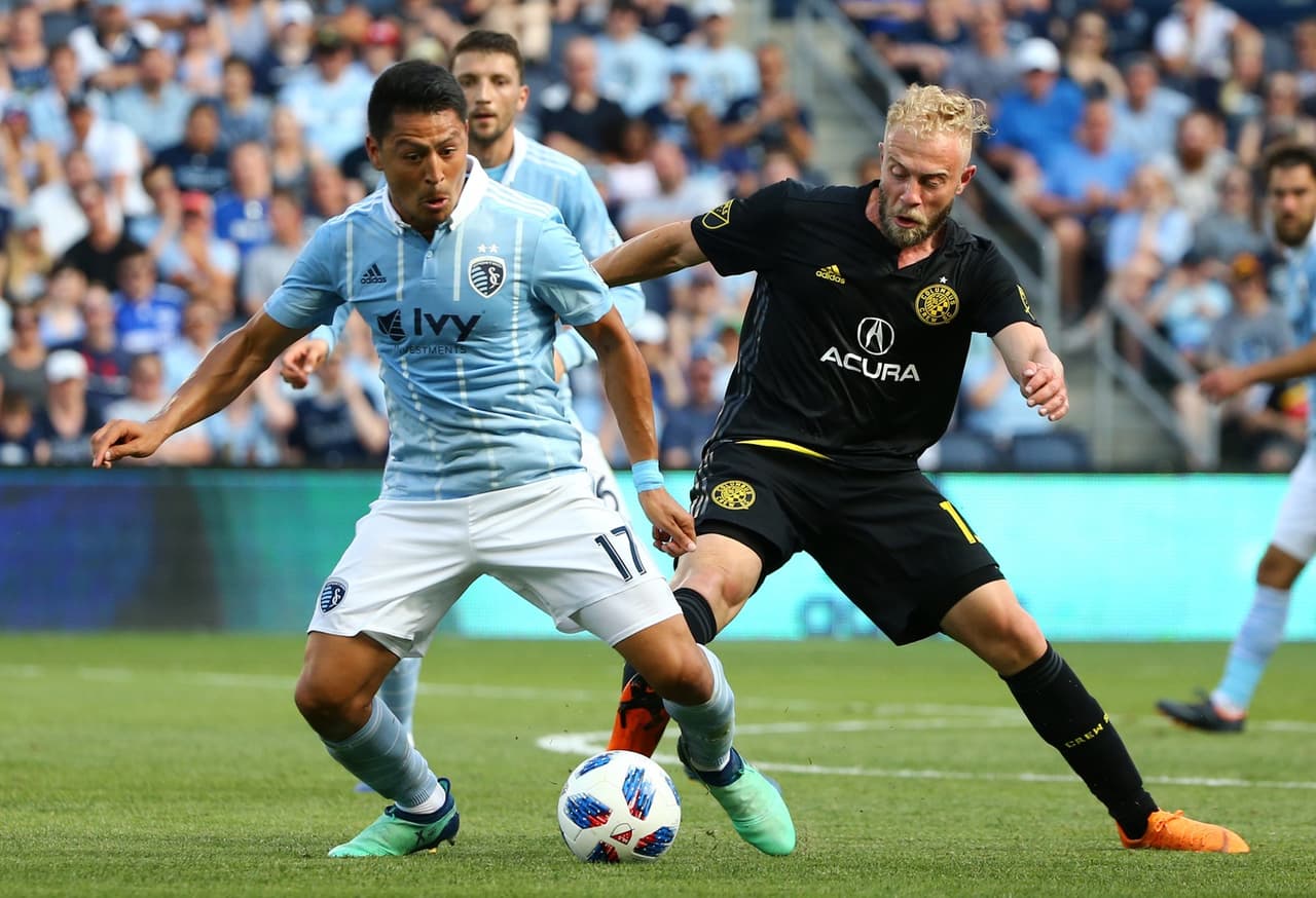 Columbus Crew sobrevive al Sporting Kansas City pese a expulsión de Federico Higuaín