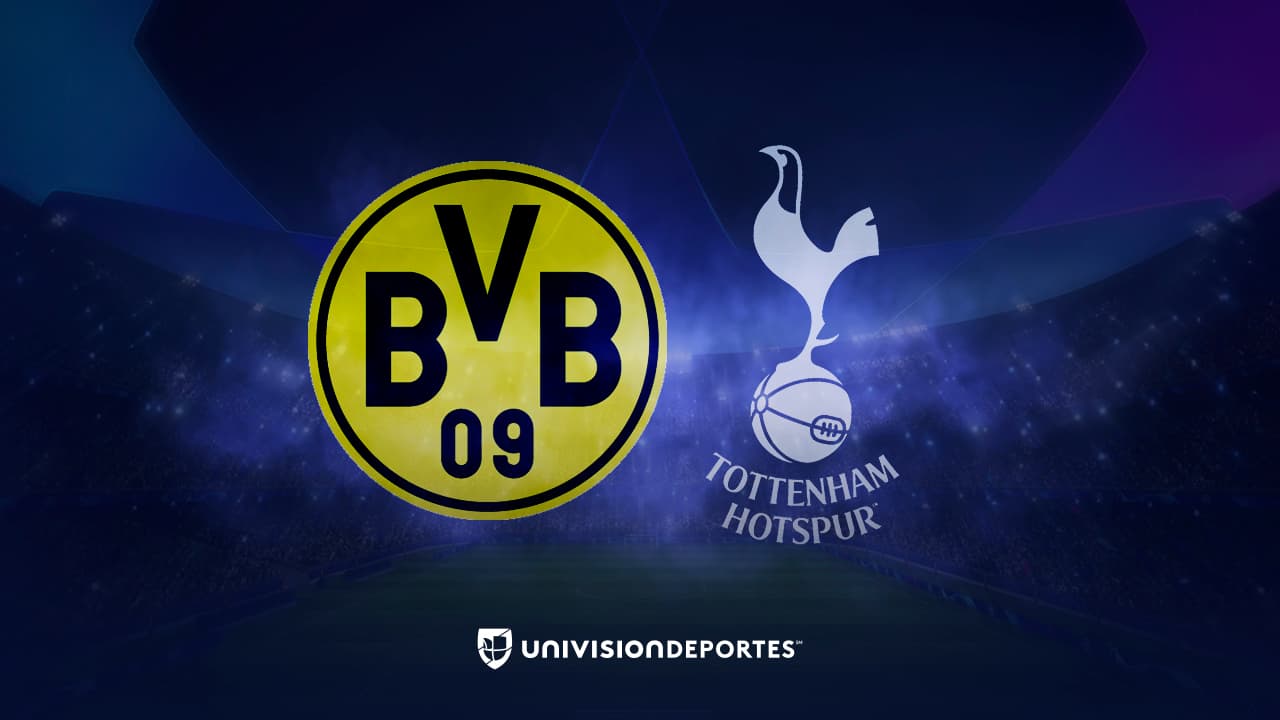 Borussia Dortmund va por la hazaña y de paso acabar con la hegemonía del Tottenham en UCL