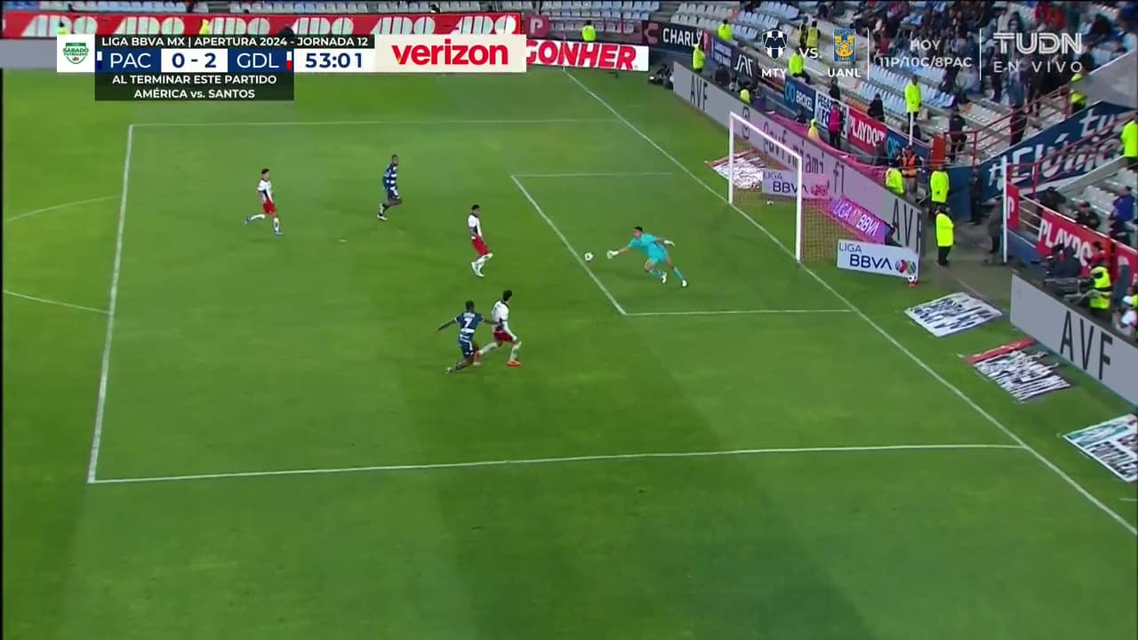 ¡Espectacular atajada! Rangel demuestra su calidad y salva a su equipo