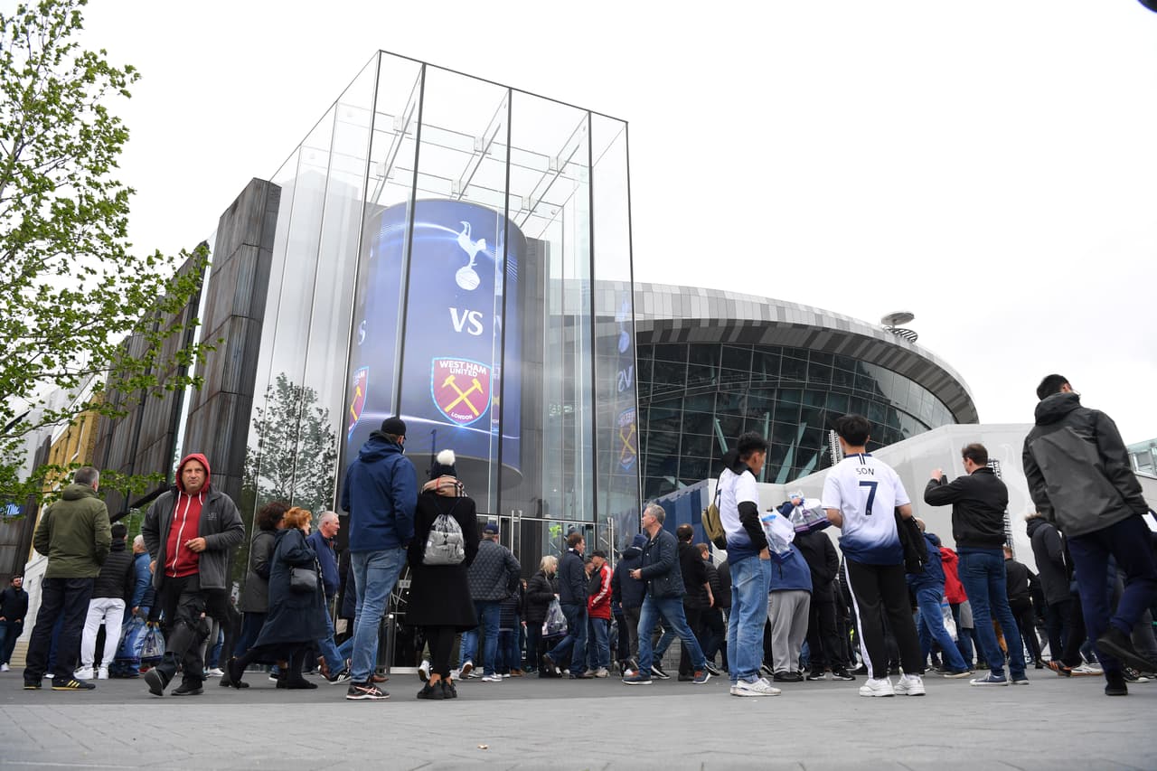 El Tottenham Stadium colmó sus asientos para recibir al West Ham en la previa del importante duelo de Semifinal de Champions League ante el Ajax.