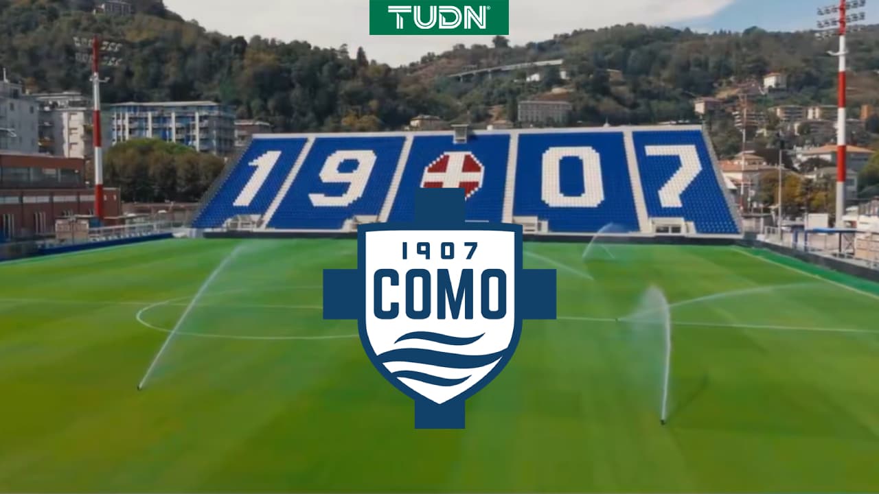 ¡Hermoso! Así quedó el estadio del Como 1907 para su debut en Champions