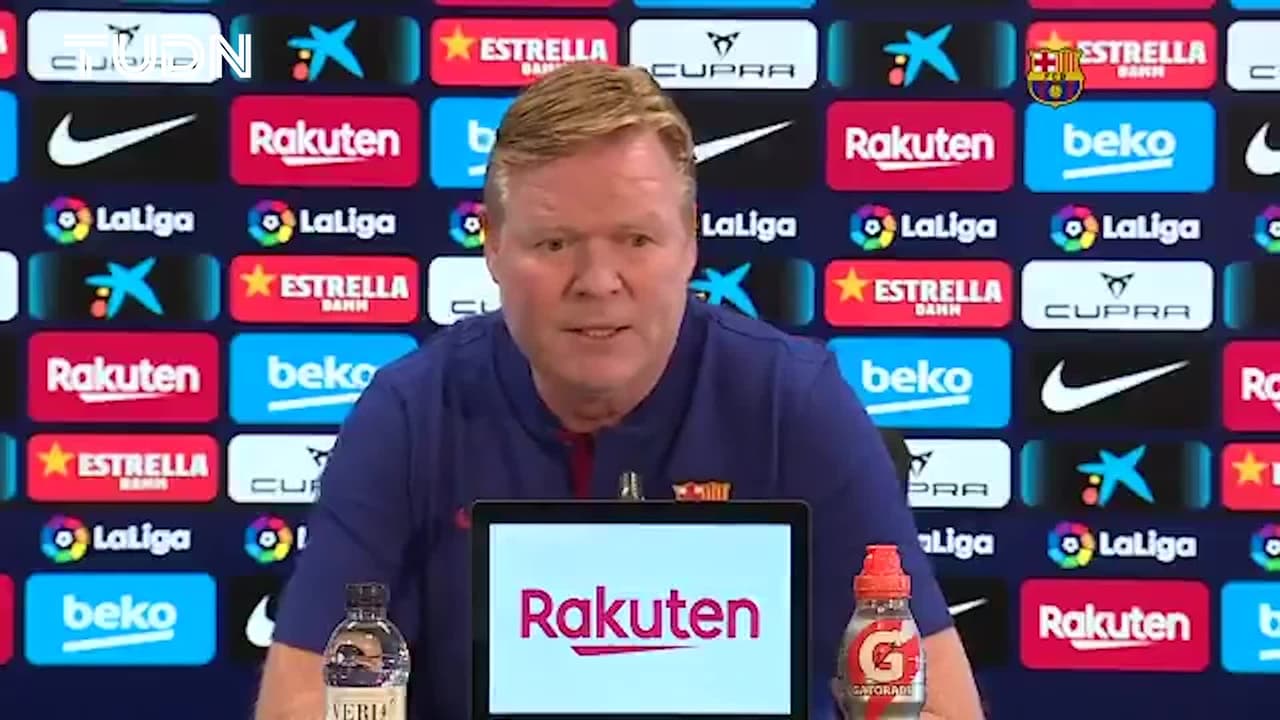 Koeman quiere seguir en el Barcelona la próxima temporada