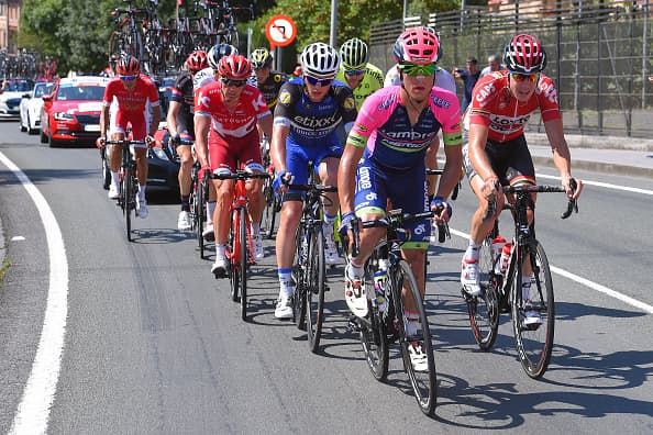 Valerio Conti ganó la etapa más larga de la Vuelta a España y Quintana sigue líder