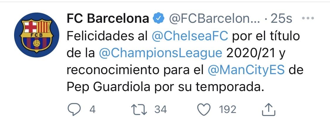 Federaciones, jugadores y clubes alrededror del mundo no se tardaron en felicitar al nuevo campeón de Europa.