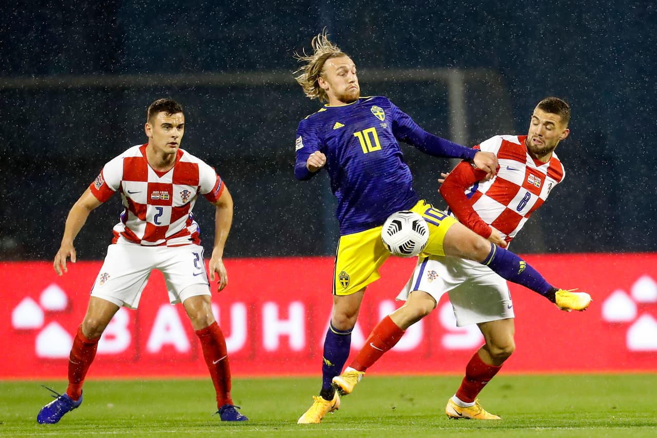 Croacia se recupera después de dos derrotas en la UEFA Nations League y vence a Suecia 2-1. Los goles croatas fueron por parte de Vlasić al 31 y de Kramaric al 84. Por parte de los suecos, Berg descontó al minuto 66.