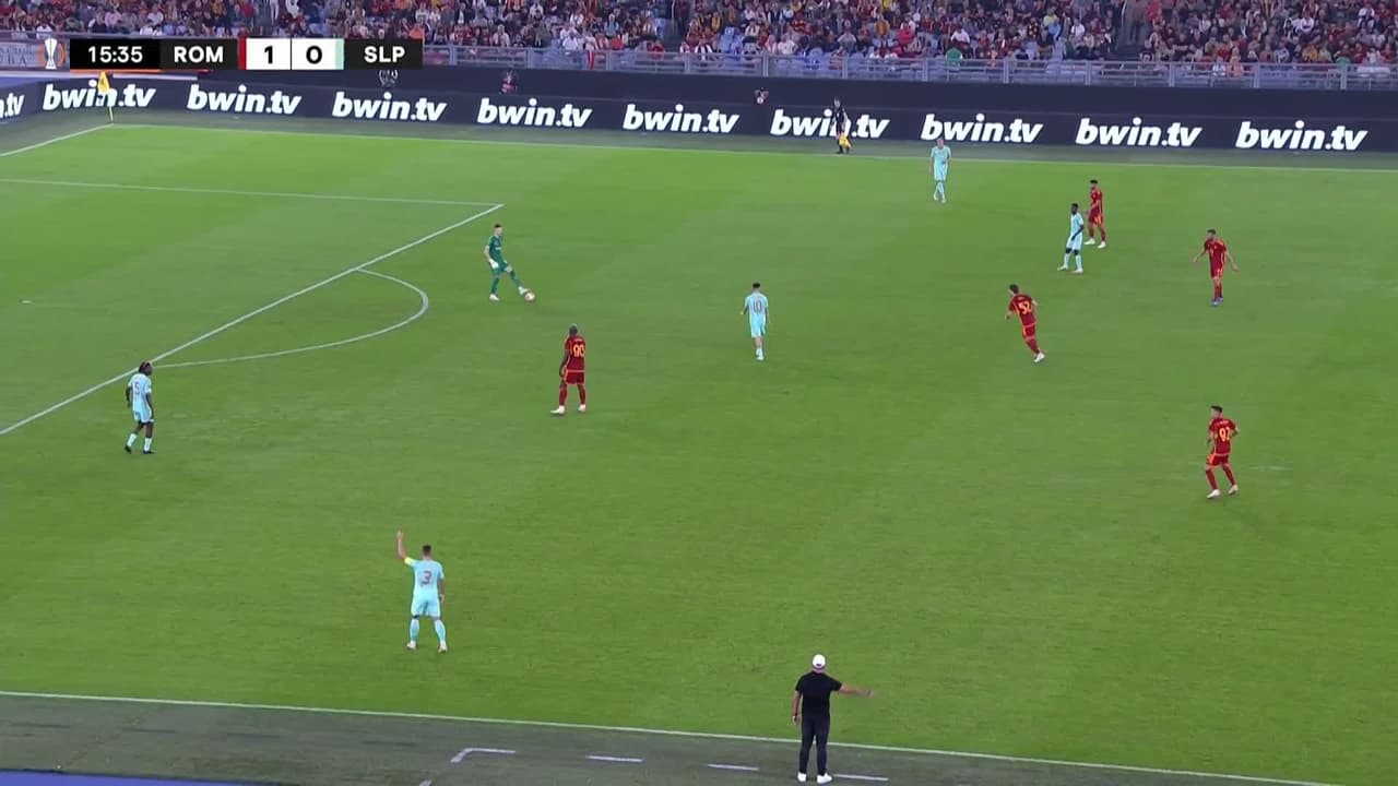 ¡Golazo de Romelu Lukaku para la Roma!