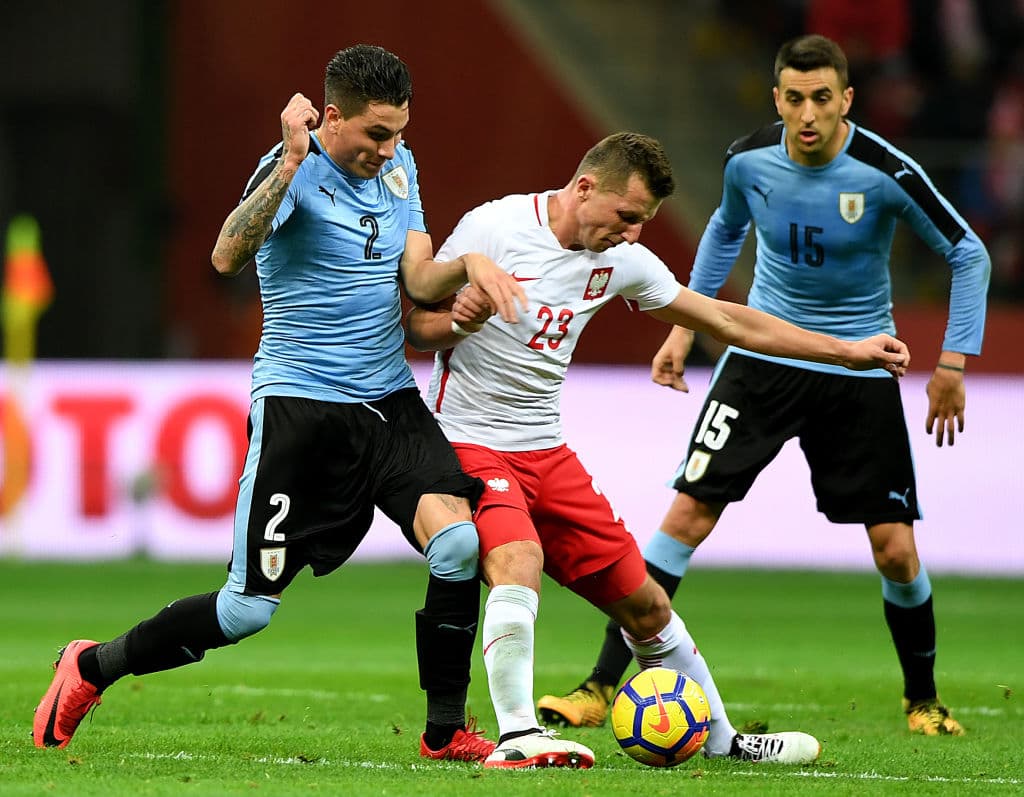 Polonia no pasó del empate con Uruguay previo al juego contra México