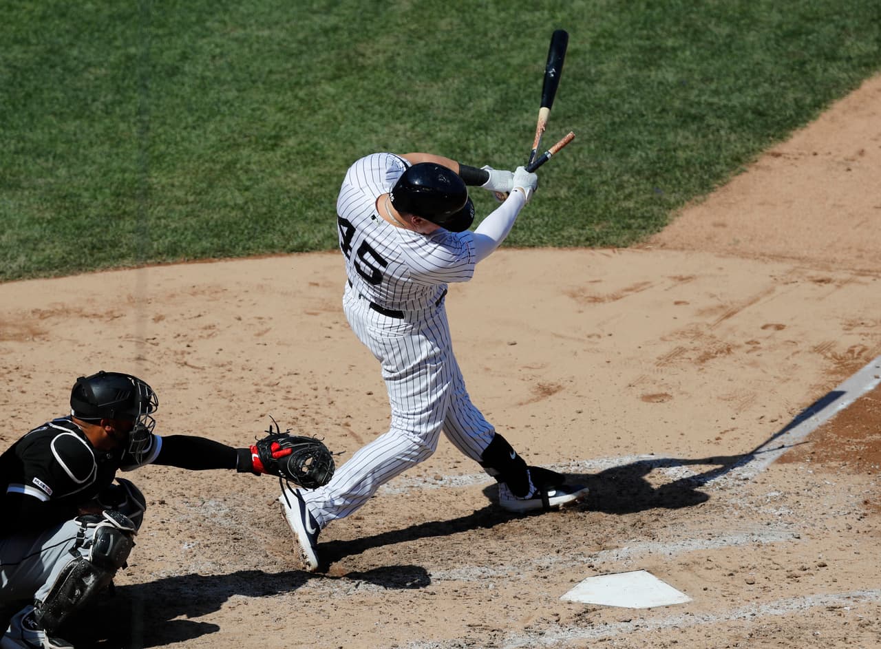 La ofensiva de los Yankees se mantuvo muy silente, apenas con cuatro imparables en el juego.