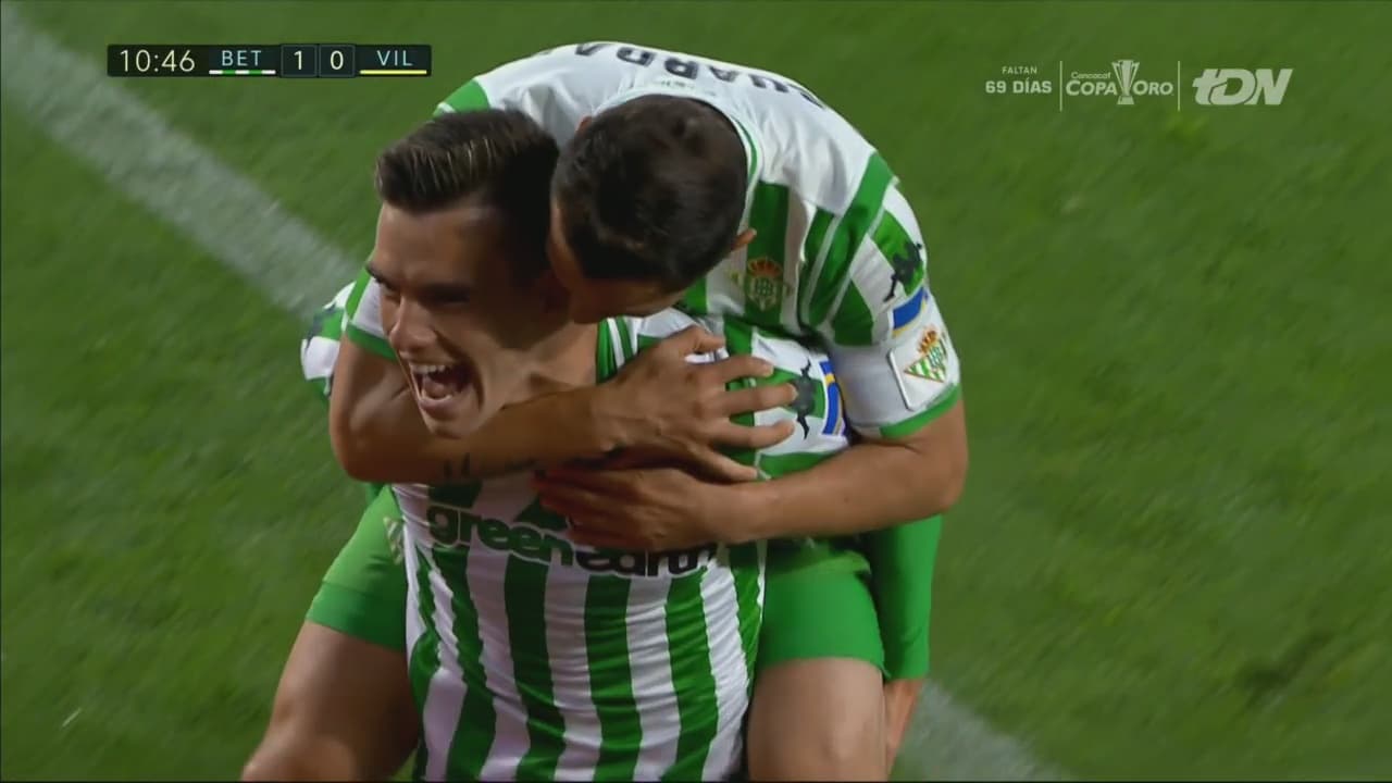 Video. Asistencia de Guardado en golazo de Lo Celso