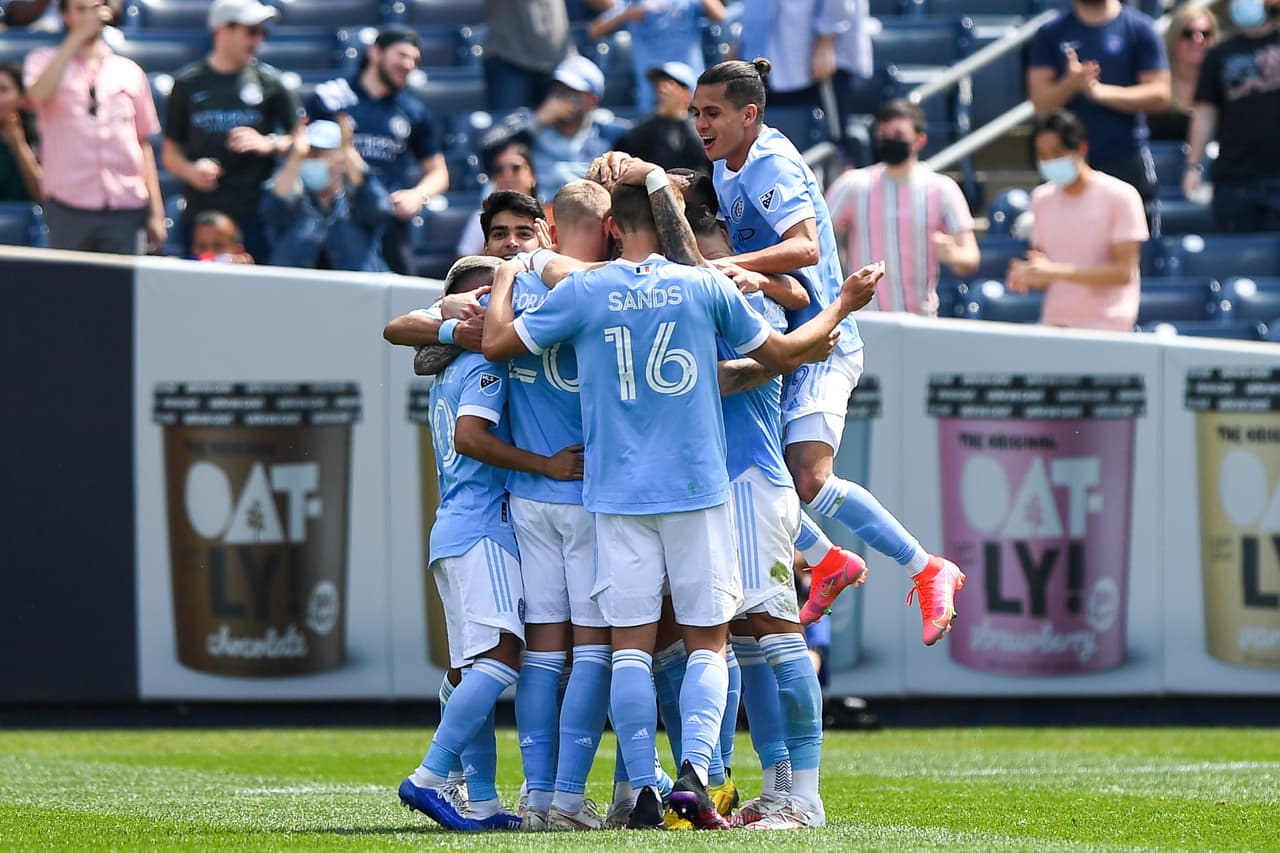 Fue una presentación convincente de NYCFC después de iniciar la temporada con una derrota ante D.C. United.
<br>