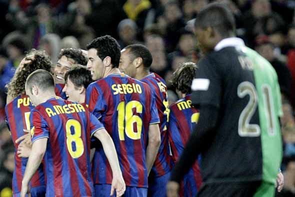 El Barcelona dejó el partido resuelto en la primera parte, pero aún quedaba más.